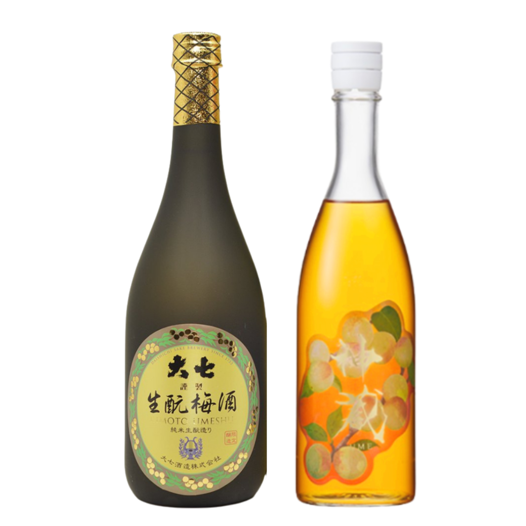 日本經典梅酒組合 大七生酛梅酒+神藏蜜號梅酒