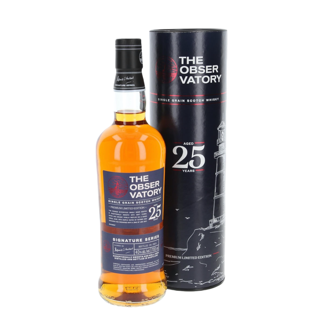 領航者25年雙桶單一穀物蘇格蘭威士忌 The Obser Vatory 25yrs Single Grain Scotch Whisky